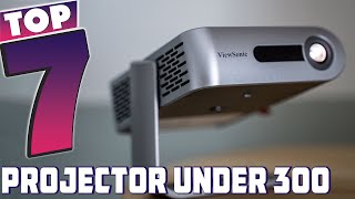 Top 7 Projectors Under 300  Affordable Home Theater Options [upl. by Yoral405]