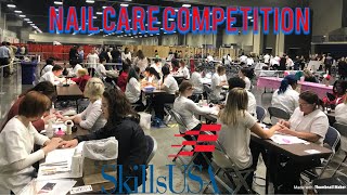 SkillsUSA Nail Care Competition [upl. by Bachman995]