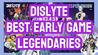 Dislyte Best Early Game Legendaries  Esper Rankings amp Recommendations Part 1 [upl. by Sacram]