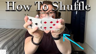 How To Shuffle A Deck of Cards  Bridge Tutorial [upl. by Releehw414]