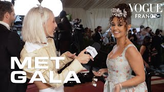 De Youtube au Met Gala  l’interview de Lena Situations par Emma Chamberlain  Vogue France [upl. by Mavis]