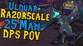 Ulduar Razorscale 25 Man Normal DPS POV  WOTLK Classic PTR [upl. by Daugherty411]