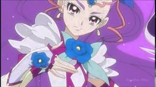 Yes Pretty Cure 5 GoGo  Milky Rose  Trasformazione e Attacco [upl. by Magdau]