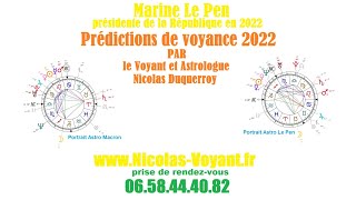 Marine Le Pen du RN  FN sera telle élue en 2022 présidente de la république 🙉 Prédictions 2022 [upl. by Elyrad758]