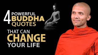 4 Powerful Buddha Quotes That Can Change Your Life  Buddhism In English [upl. by Bowers]