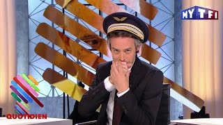 Le chauffeur de salle pas vraiment efficace de Nicolas Sarkozy  QExpress du Mardi 04 Octobre [upl. by Laeahcim164]