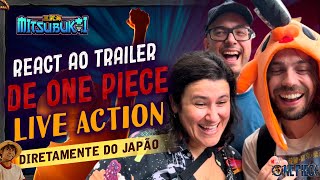 DUBLADORES DE ONE PIECE REAGINDO AO TRAILER DO LIVE ACTION DUBLADO [upl. by Anelet311]