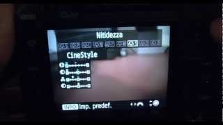 Come installare il profilo colore Technicolor Cinestyle in Canon 5D TUTORIAL ITALIANO [upl. by Enirehtacyram]