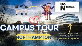 University Of Northampton Campus Tour🎓 UON Northampton University  Waterside Campus [upl. by Asyal99]