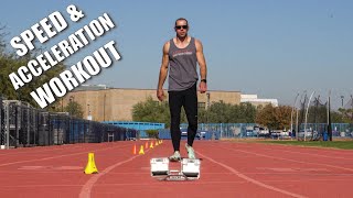 Acceleration amp Speed Training Workout For Sprinters amp Athletes [upl. by Huda]