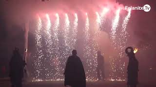 Correfoc de Sant Agusti 2024 [upl. by Fillbert]