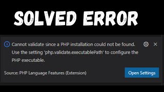 php executable not found visual studio code  Technical Hassan Ali [upl. by Saunderson863]