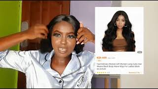 Wig review from Kilimall [upl. by Dale]