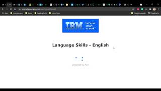 IBM English Language Assessment 2021 25th Sept 2021 [upl. by Haras]