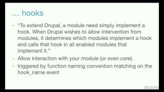 DrupalCon Dublin 2016 The state of hooking into Drupal [upl. by Diane]