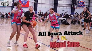 17U All Iowa Attack vs Miami Suns at the Sunshine State Showdown [upl. by Lean130]