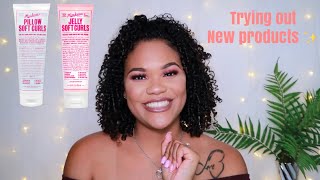 Trying out New products part 1 ft Miss Jessies Pillow amp Jelly soft curls Shantierra Gillespie [upl. by Eek]