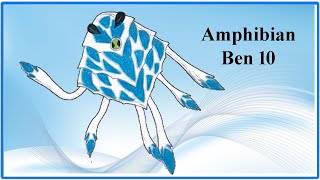 How to Draw Amphibian Ben 10  How to Draw Ampfibian Easy Step by Step [upl. by Jeremias]