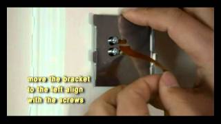 EQUES smart peephole viewer DIY installation video [upl. by Anivel713]