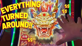 TWIST OF FATE with VegasLowRoller on Wizard Strike and Dragon Legends Slot Machine [upl. by Eatnahc]