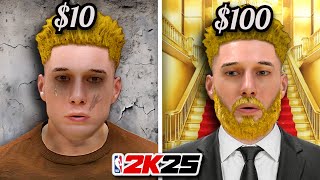 10 vs 100 build in NBA 2k25 [upl. by Berkin]