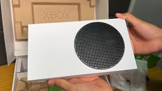 UNBOXING XBOX SÉRIES S  COMPREI NO MERCADO LIVRE [upl. by Naehgem]