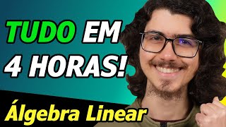 ÁLGEBRA LINEAR O CURSO COMPLETO em 40 Exercícios Resolvidos ÍNDICE NO INÍCIO RESUMO NO FINAL [upl. by Aron227]