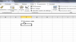 Cómo Insertar Casillas de verificación en Excel [upl. by Anaeirb]