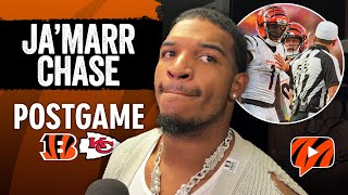 JaMarr Chase on Outburst at Officials REACTS to Bengals LOSS to Chiefs [upl. by Emina607]