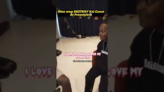 Woo Wop DESTROY Kai Cenat at Freestyle😲shorts viral youtubeshorts [upl. by Llertnauq173]