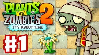 Plants vs Zombies 2 MOD MAX PLANTS MASTERY POWER UP vs ALL ZOMBOT [upl. by Akialam328]