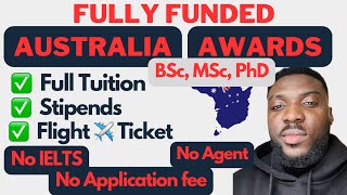 Fully Funded Australia Awards Scholarship for International Students 2024 [upl. by Thora722]