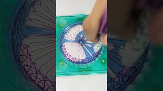 Meditative ASMR Spirograph  Relax and Focus with Soothing Patterns art spirograph shorts 2024 [upl. by Oyam]