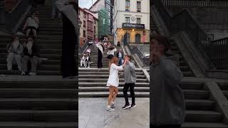 bailando bachata por Bilbao bachata dance bilbao viral [upl. by Akeber]