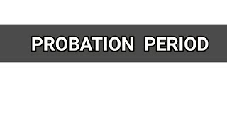 Probation [upl. by Storer]