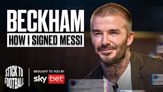 Beckham on Netflix Doc amp Messi  Stick to Football EP 2 [upl. by Llerrej]