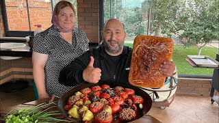 Dolma Assorted the best recipe The taste of childhood 😍🤤 [upl. by Delainey]