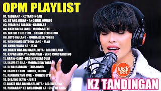 KZ TANDINGAN❤️BAGONG OPM HUGOT WISH 1075 PLAYLIST 2023💝BEAUTIFUL OPM LOVE SONGS [upl. by Felicle14]