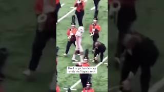 This kicker has the ultimate concentration drill shorts collegefootball band [upl. by Ursas]