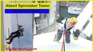 Abseil Spinnaker Tower Portsmouth [upl. by Elirpa]