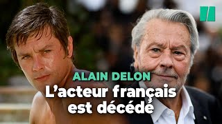 Lacteur Alain Delon est mort à 88 ans [upl. by Airdnaed146]