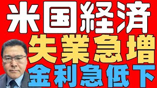 【アメリカ経済！】 アメリカの労働市場は急速に悪化している！ FRBは金利の急速かつ大幅な引き下げをすると期待！ 米国株はそろそろ反転か！？ 【不況リスク！】 [upl. by Sukin654]