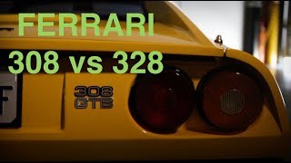 Ferrari 308 vs 328 A Quick Overview [upl. by Carrington]