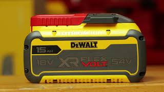 DeWALT 18V54V 150Ah XR FLEXVOLT Battery [upl. by Riha]