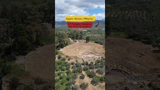 Ancient Theater of Sparta 💥 travel ελλάδα drone sparta laconia [upl. by Dub]