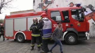 Film instruktażowy przygotowany przez Komendę Miejską Państwowej Straży Pożarnej w Katowicach [upl. by Marb708]