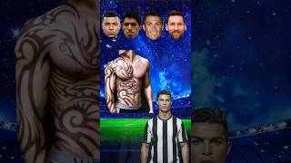 Alien 👽 Ronaldo 🏆 vs Neymar 💯 Messi 🤩 vs Suarez 💥 ask Ronaldo cristiano shortsfeed [upl. by Iatnwahs515]