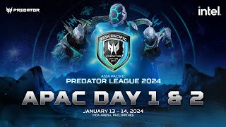 EN APAC Predator League 2024  Semi Finals Day 1 [upl. by Hazeefah]