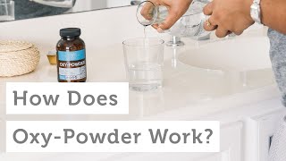 OxyPowder How Does OxyPowder A Natural Colon Cleanser Work [upl. by Odrautse]