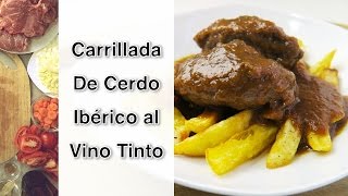 Carrillada de Cerdo Ibérico al Vino Tinto [upl. by Raila]